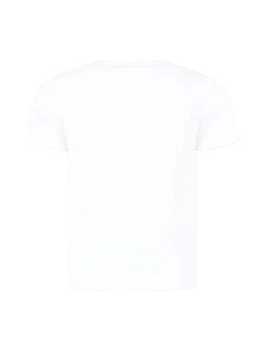T - SHIRT STELLA GIALLIA CON FRANGE STELLA MCCARTNEY - Angel Luxury