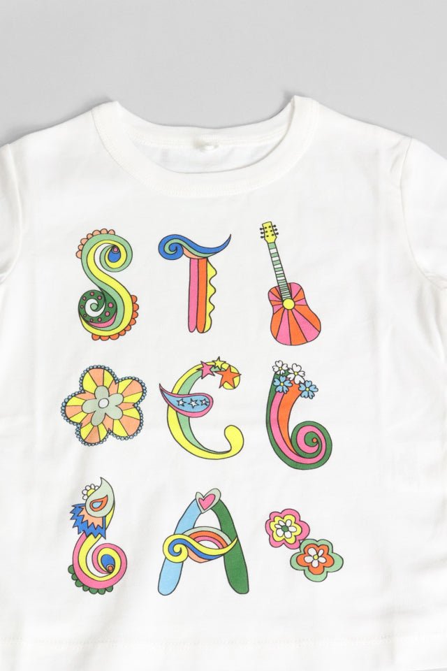 T-shirt StellaMcCartney bianca con logo - Angel Luxury