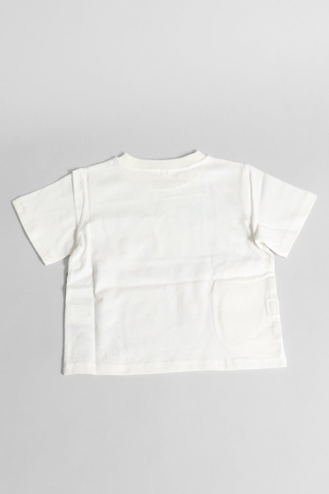 T-shirt stellaMcCartney bianca con toppe - Angel Luxury