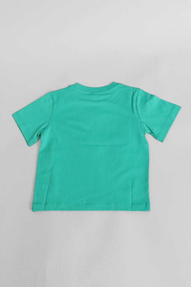 T-shirt StellaMcCartney verde con fiore - Angel Luxury