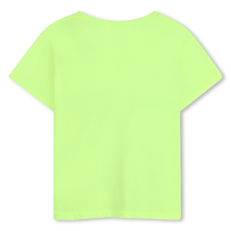 T - SHIRT VEDE FLUO CON STAMPA BILLIEBLUSH - Angel Luxury