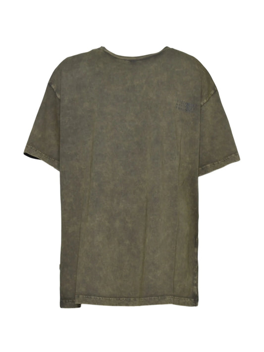 T - SHIRT VERDE SABBIATO MAISON MARGIELA - Angel Luxury