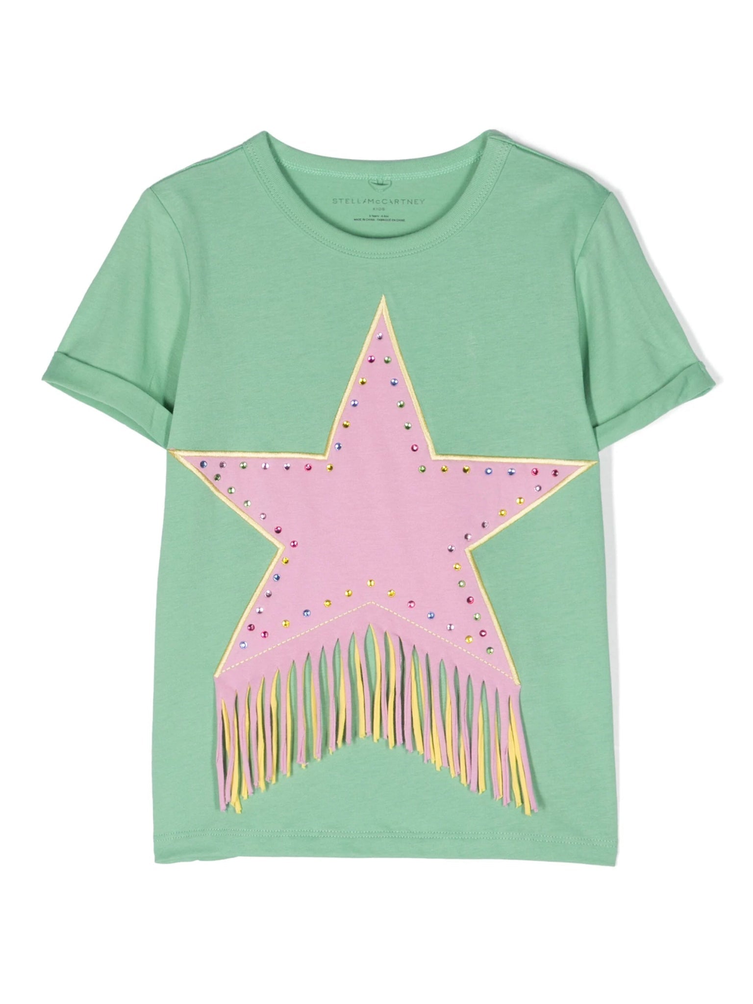 T - SHIRT VERDE STELLA MCCARTNEY - Angel Luxury