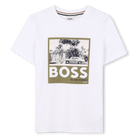 T - SHIRT VINTAGE BIANCA HUGO BOSS - Angel Luxury