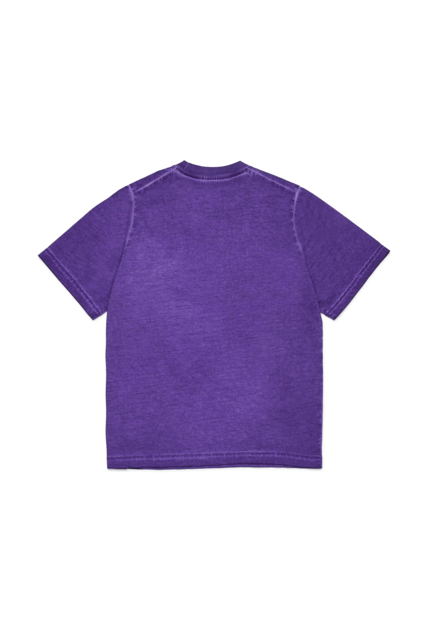 T - SHIRT VIOLA CON LOGO VERDE DSQUARED2 - Angel Luxury