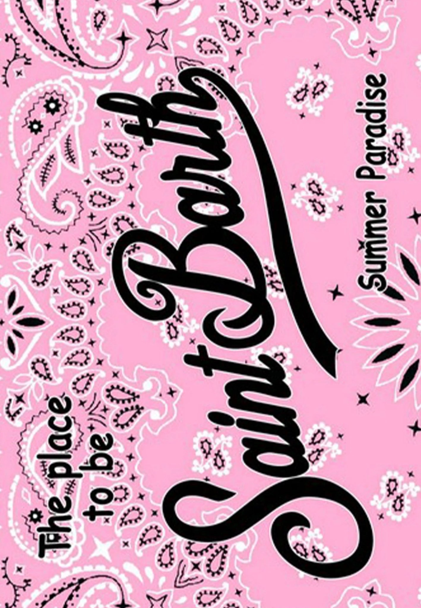 TELO MARE BANDANA ROSA MC2 SAINT BART - Angel Luxury