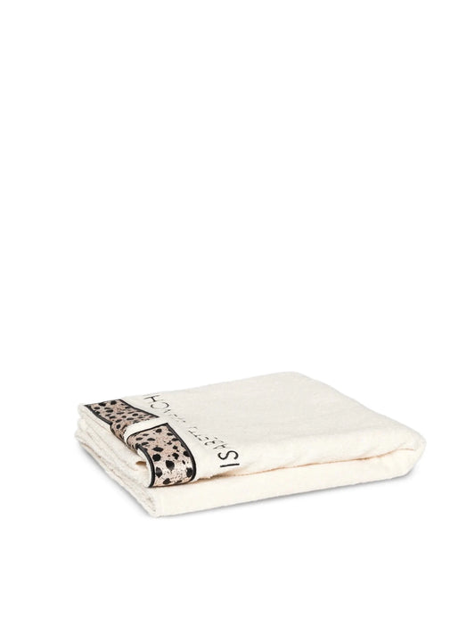 TELO MARE CON LOGO MACULATO ELISABETTA FRANCHI - Angel Luxury