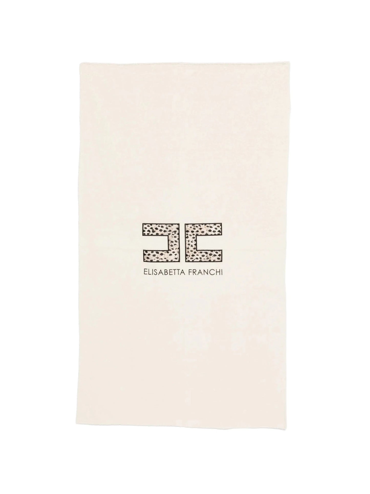 TELO MARE CON LOGO MACULATO ELISABETTA FRANCHI - Angel Luxury