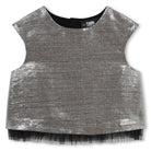 TOP ARGENTO KARL LAGERFELD - Angel Luxury