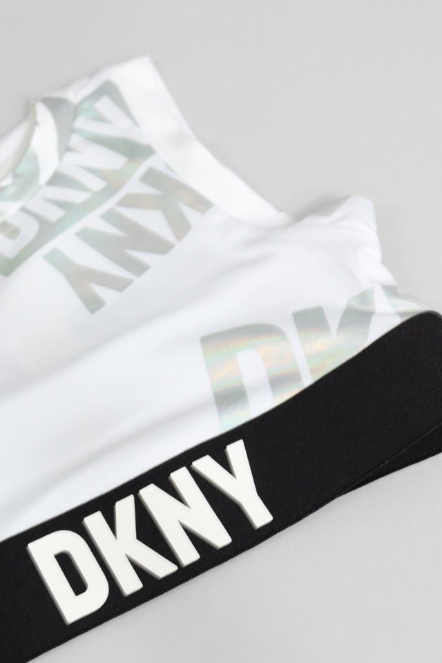 Top DKNY bianco con fascia - Angel Luxury