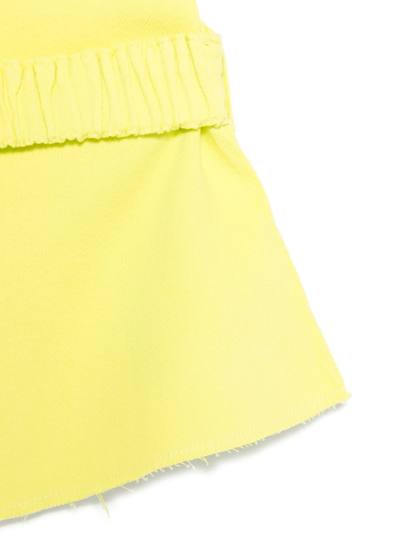 TOP IN DENIM CON CINTURINO LIME DOUUOD - Angel Luxury