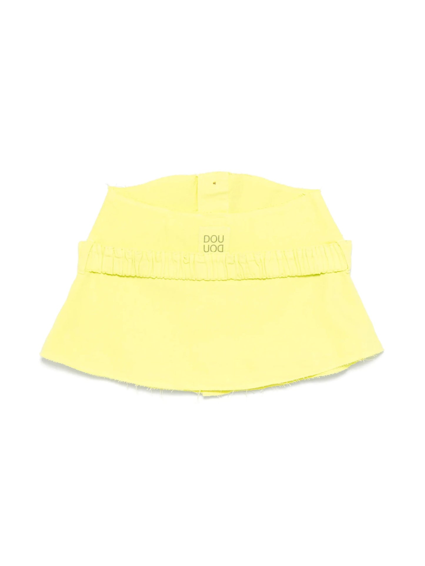 TOP IN DENIM CON CINTURINO LIME DOUUOD - Angel Luxury