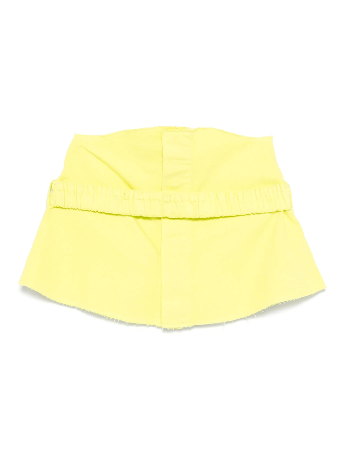 TOP IN DENIM CON CINTURINO LIME DOUUOD - Angel Luxury