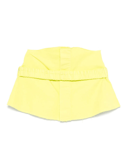 TOP IN DENIM CON CINTURINO LIME DOUUOD - Angel Luxury