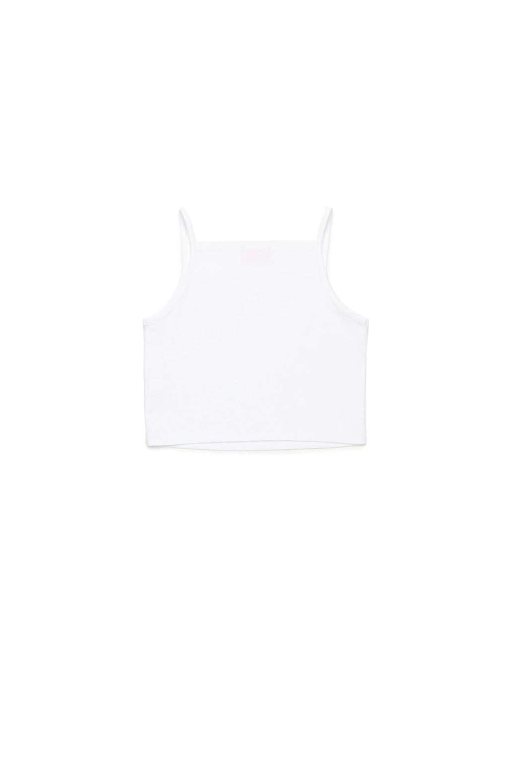 TOP SMANICATO BIANCO DIESEL - Angel Luxury