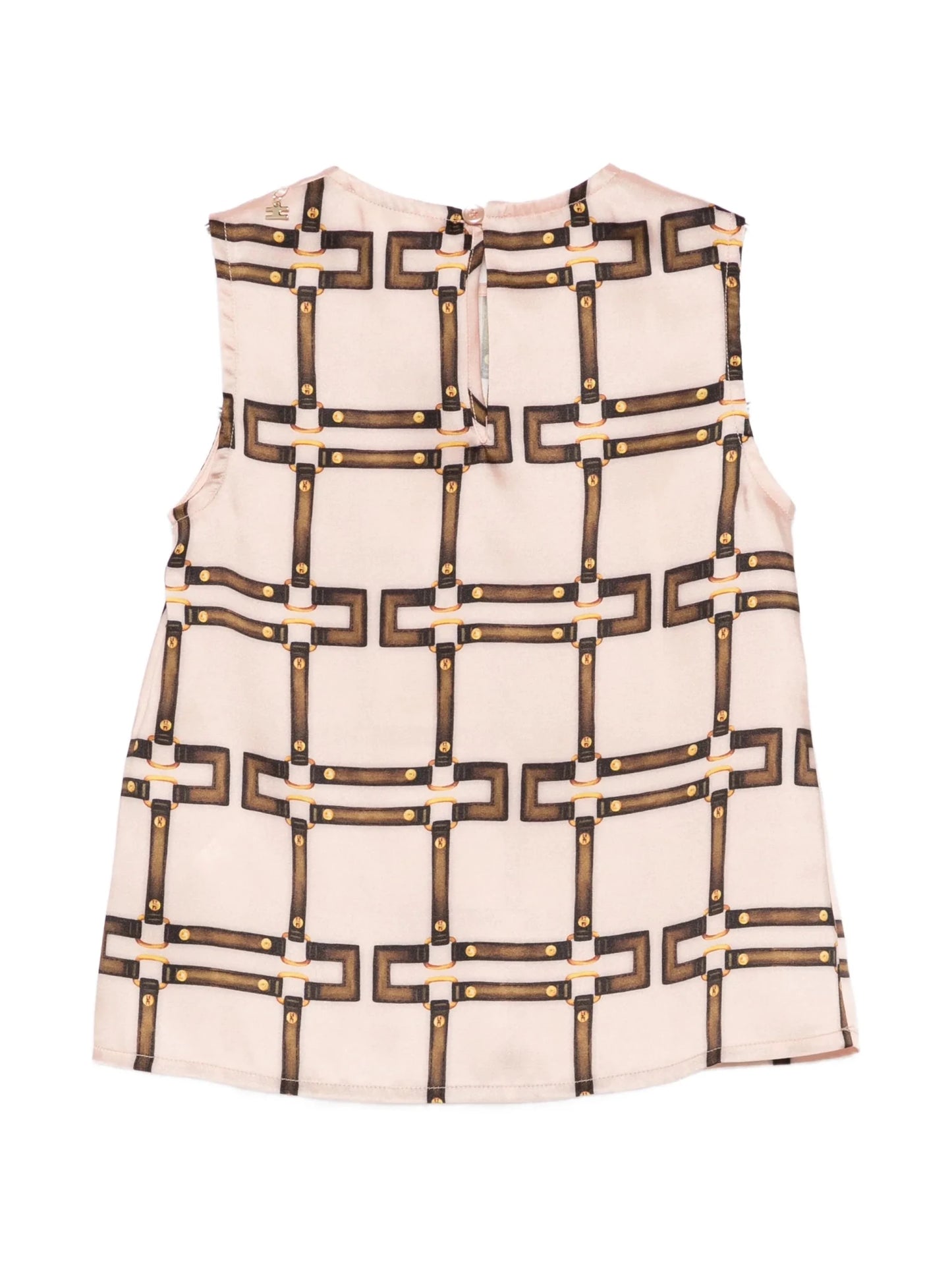 TOP SMANICATO CON CHARMS ELISABETTA FRANCHI - Angel Luxury