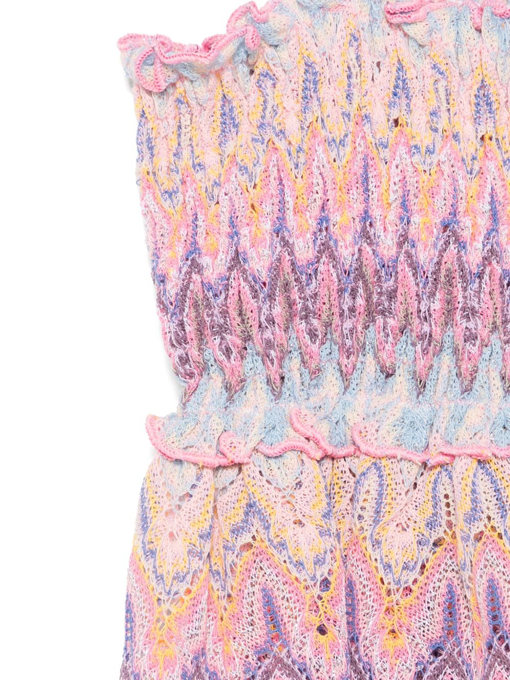 TOP TRAFORATO MULTICOLOR MC2 SAINT BARTH - Angel Luxury
