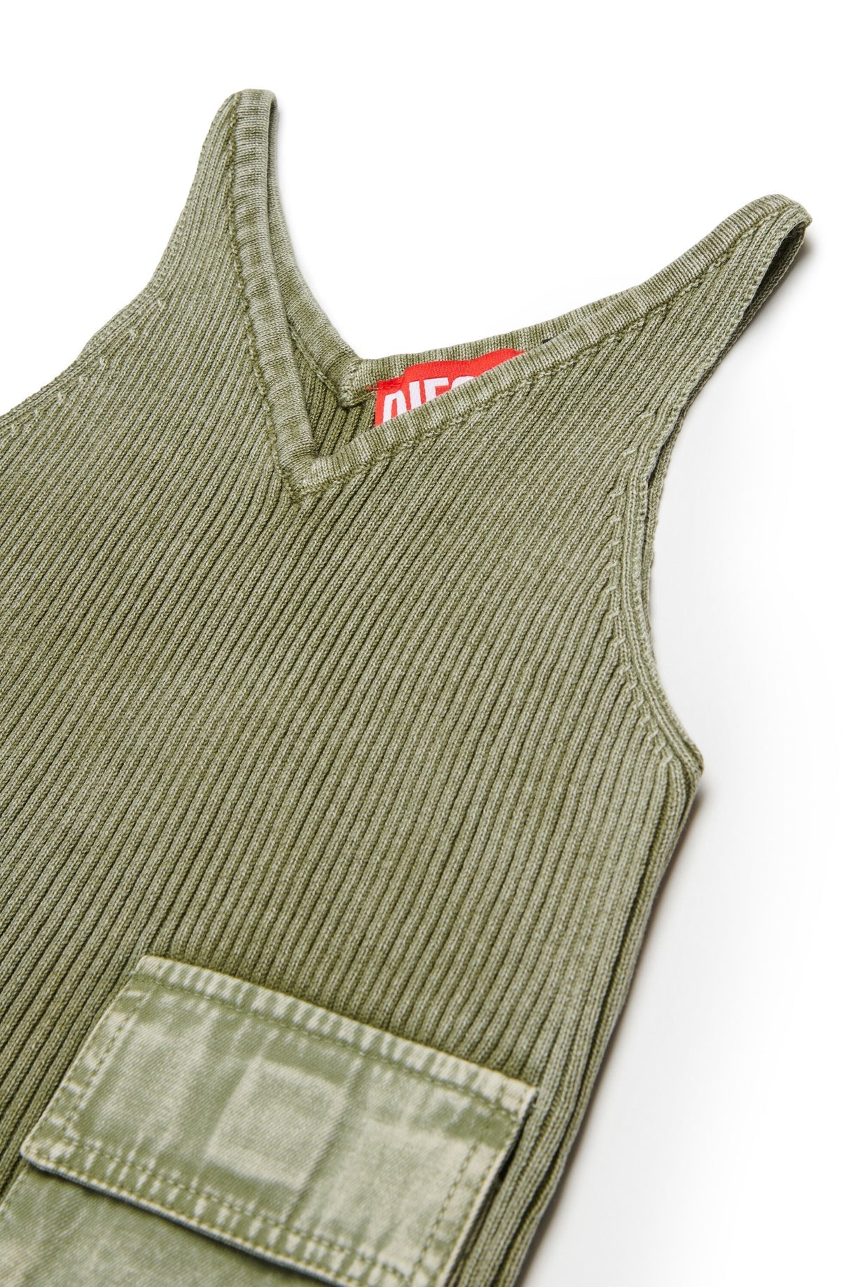 TOP VERDE CON TASCHE DIESEL - Angel Luxury
