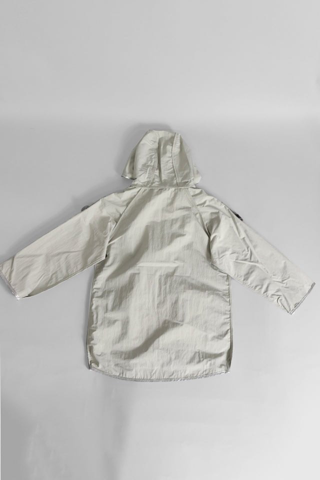 Trench double face Karl Lagerfeld beige - argento - Angel Luxury