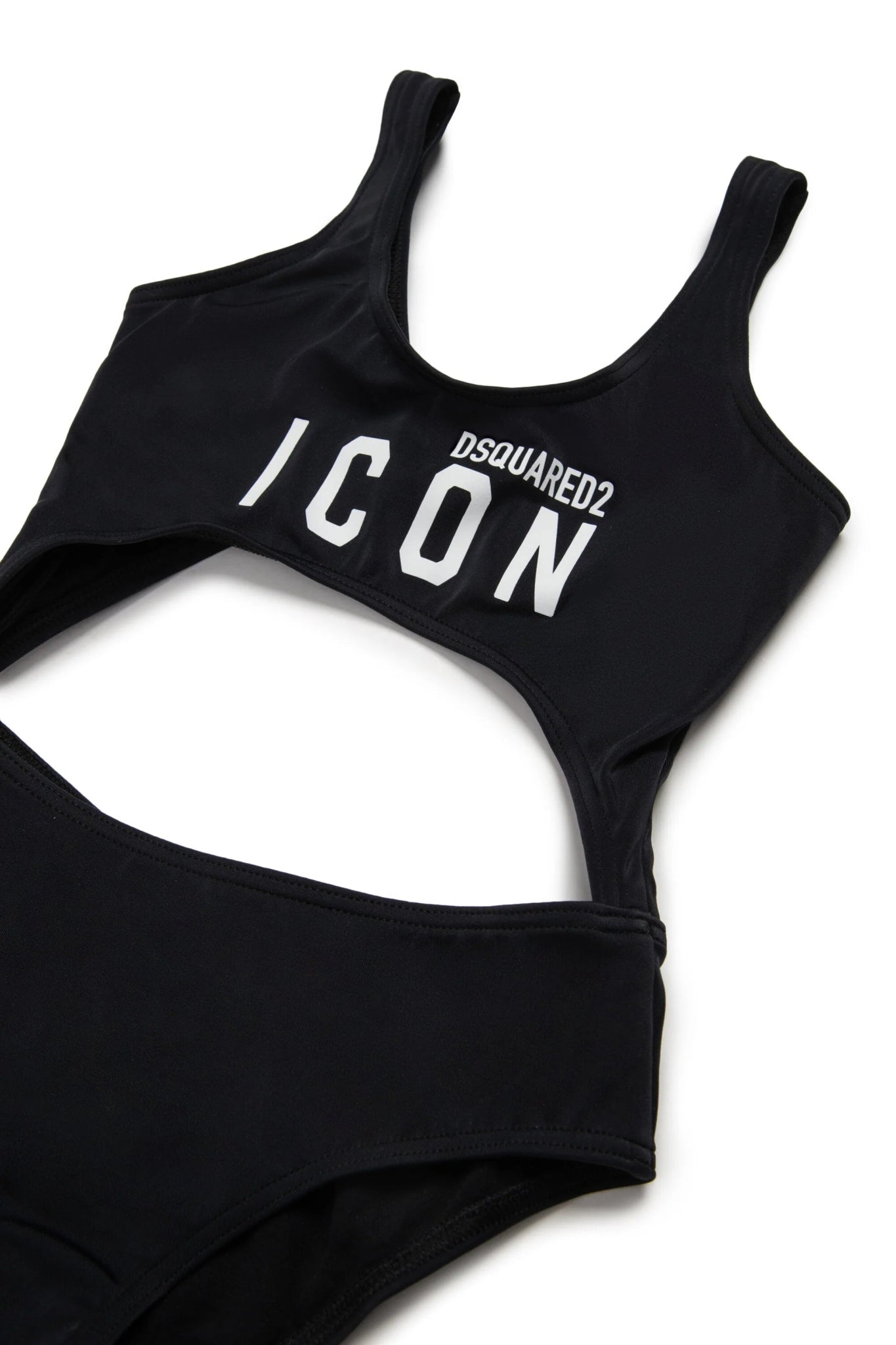 TRIKINI NERO CON LOGO ICON - Angel Luxury