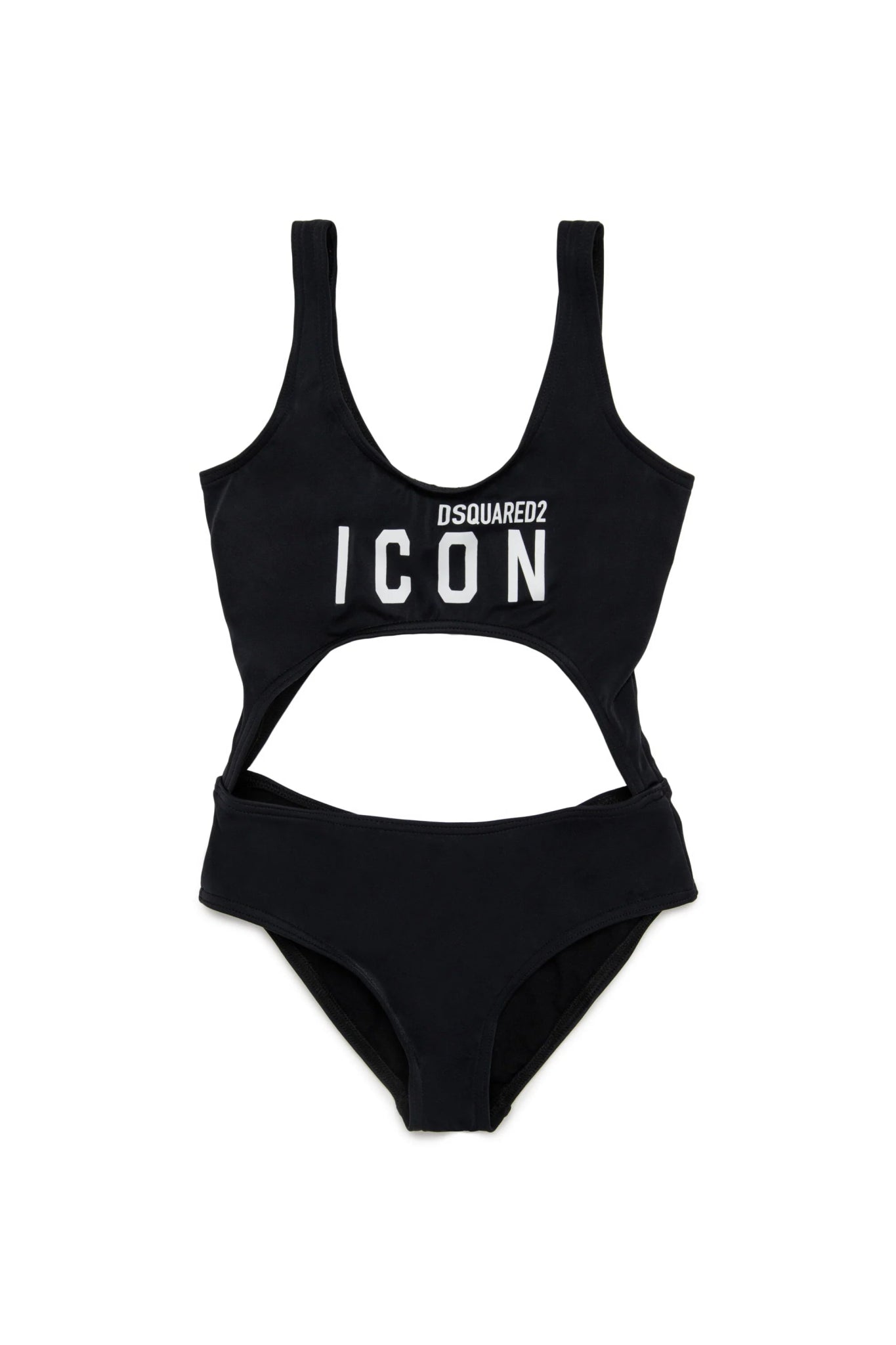 TRIKINI NERO CON LOGO ICON - Angel Luxury