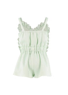 TUTA CON ROUCHES VERDE MENTA ELISABETTA FRANCHI - Angel Luxury