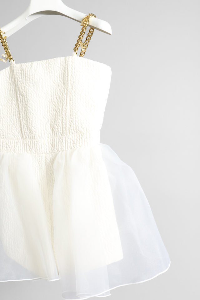 Tuta Elisabetta Franchi avorio - Angel Luxury