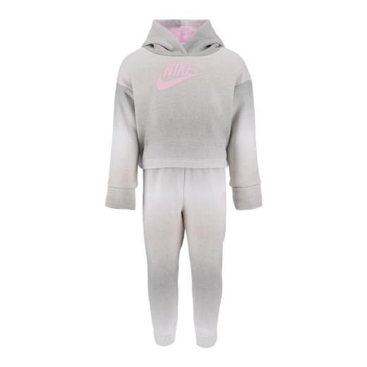 TUTA GRIGIA CON SCRITTA ROSA NIKE - Angel Luxury