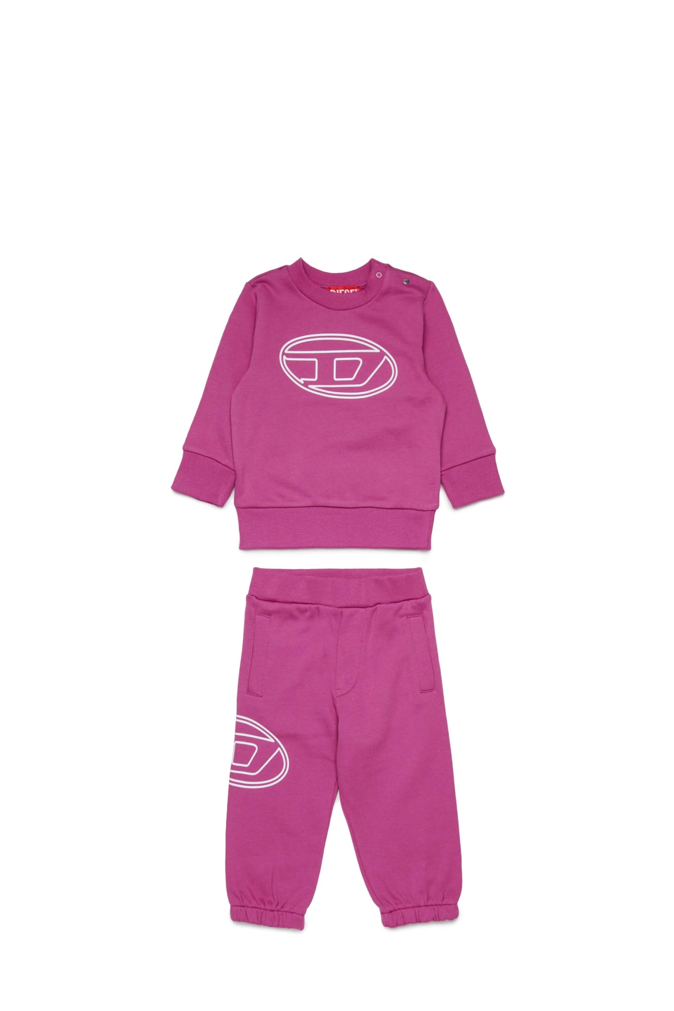 TUTA VIOLA CON LOGO BIANCO DIESEL - Angel Luxury