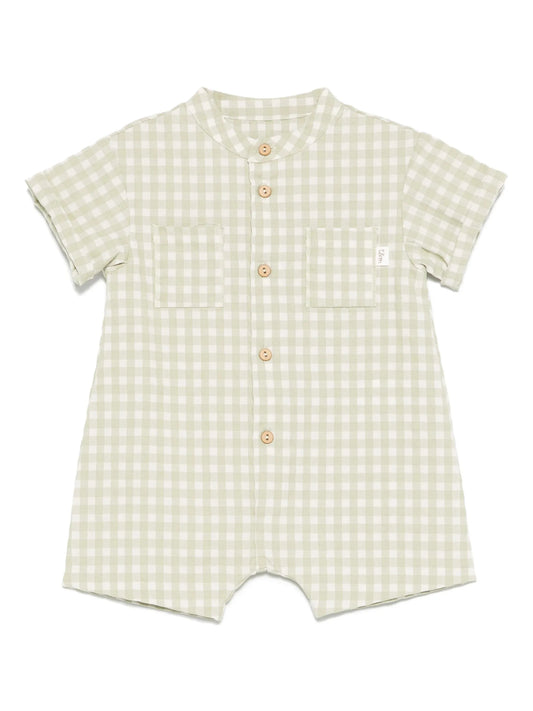 TUTINA A QUADRI VERDE TEDDY & MINOU - Angel Luxury