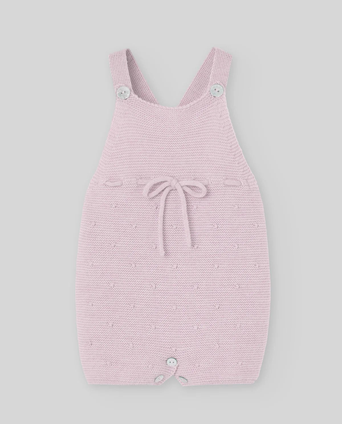 TUTINA A SALOPETTE ROSA CON FIOCCO PAZ RODRIGUEZ - Angel Luxury