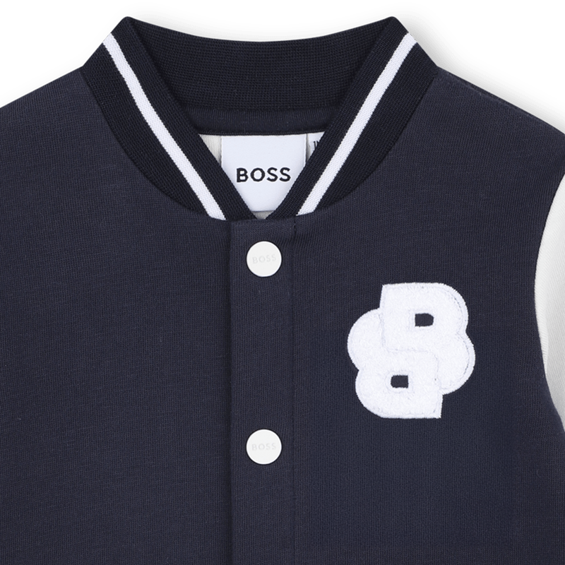 TUTINA BLU/BIANCO CON LOGO IN SPUGNA HUGO BOSS - Angel Luxury