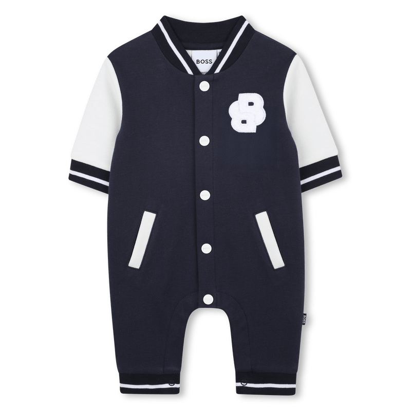 TUTINA BLU/BIANCO CON LOGO IN SPUGNA HUGO BOSS - Angel Luxury