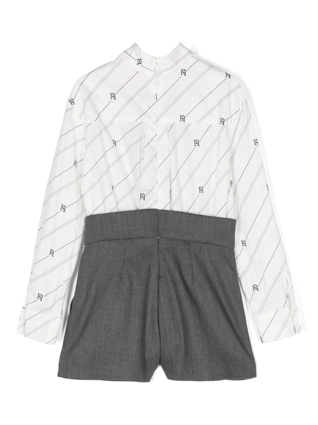 TUTINA CORTA CON CAMICIA ELISABETTA FRANCHI - Angel Luxury
