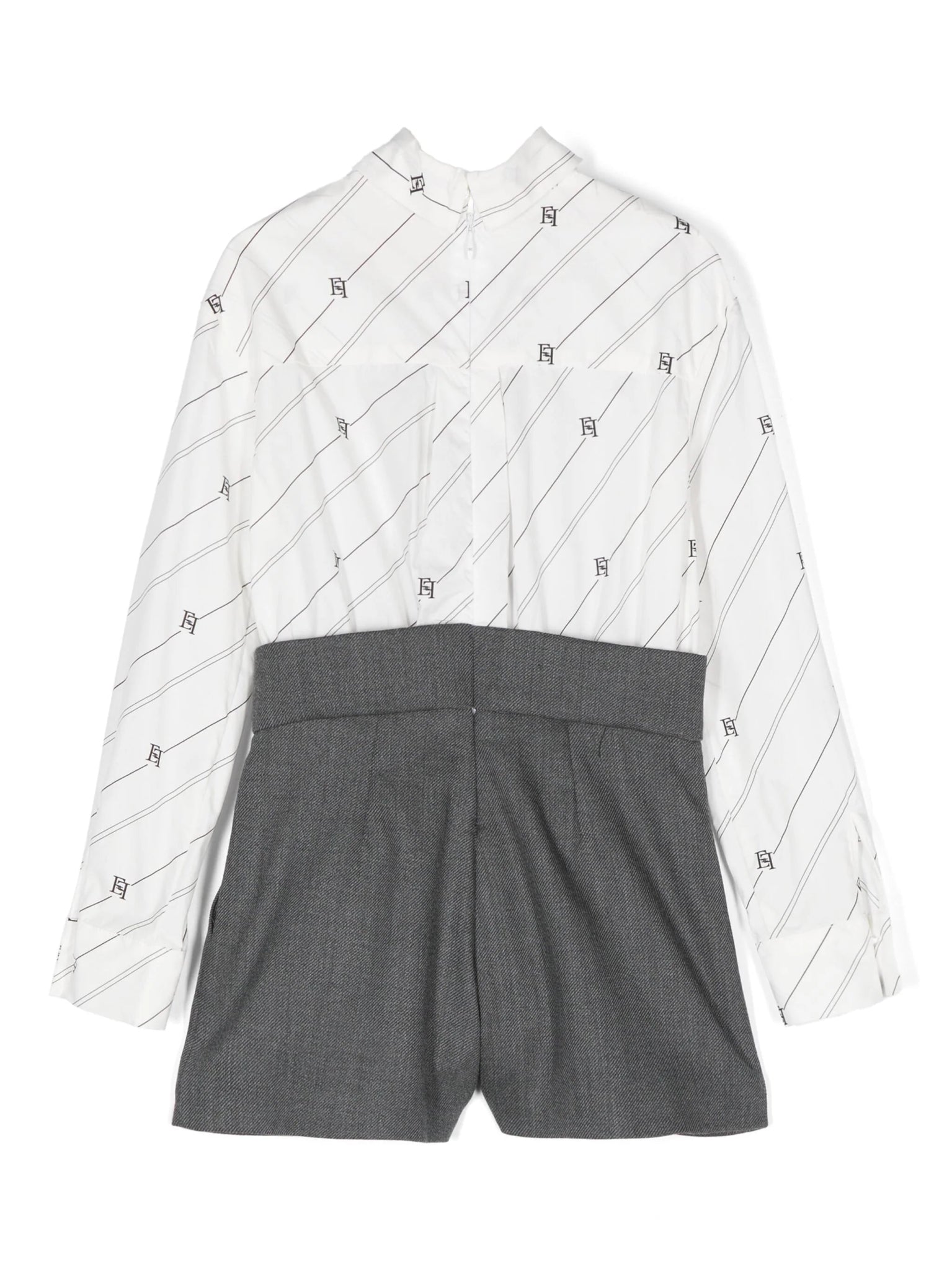 TUTINA CORTA CON CAMICIA ELISABETTA FRANCHI - Angel Luxury