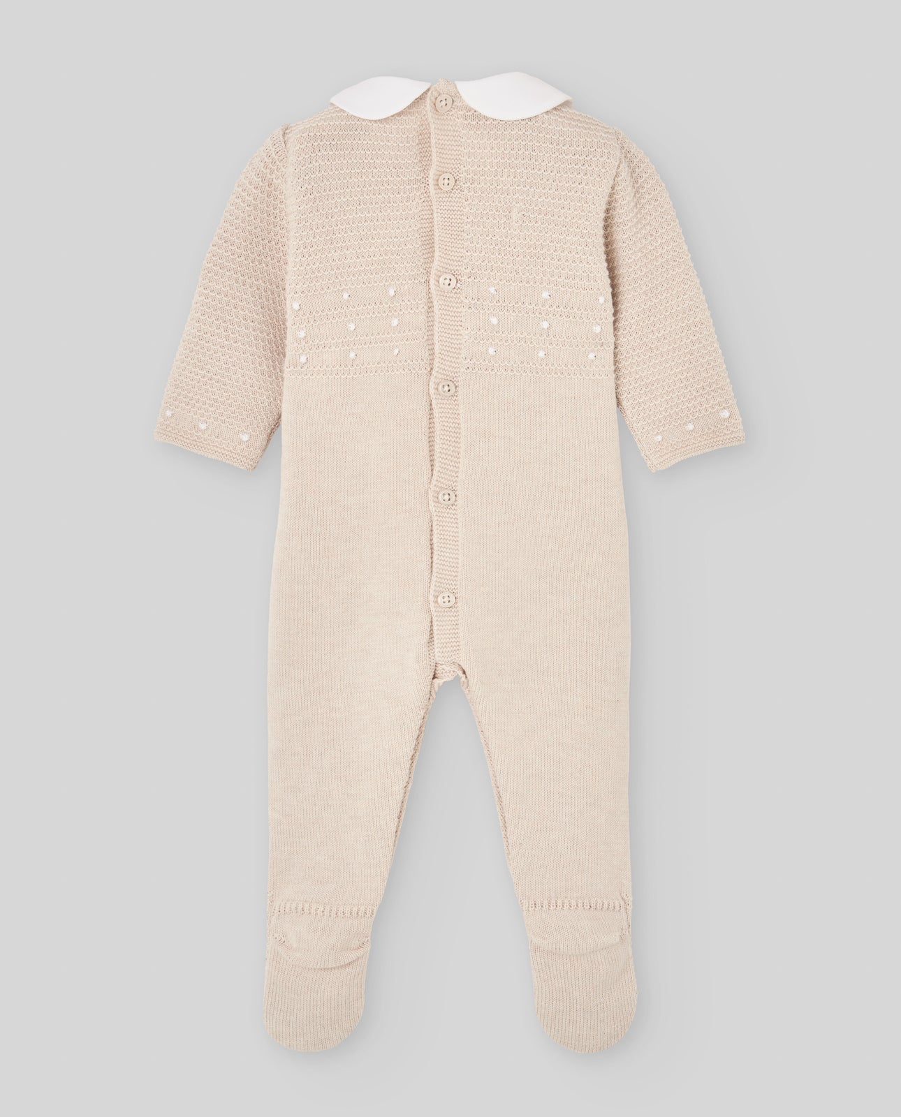 TUTINA NEONATO BEIGE PAZ RODRIGUEZ - Angel Luxury
