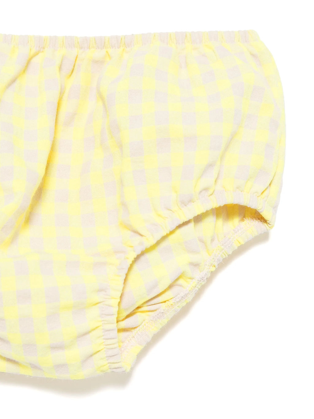 VESTITO A QUADRI GIALLO TEDDY & MINOU - Angel Luxury
