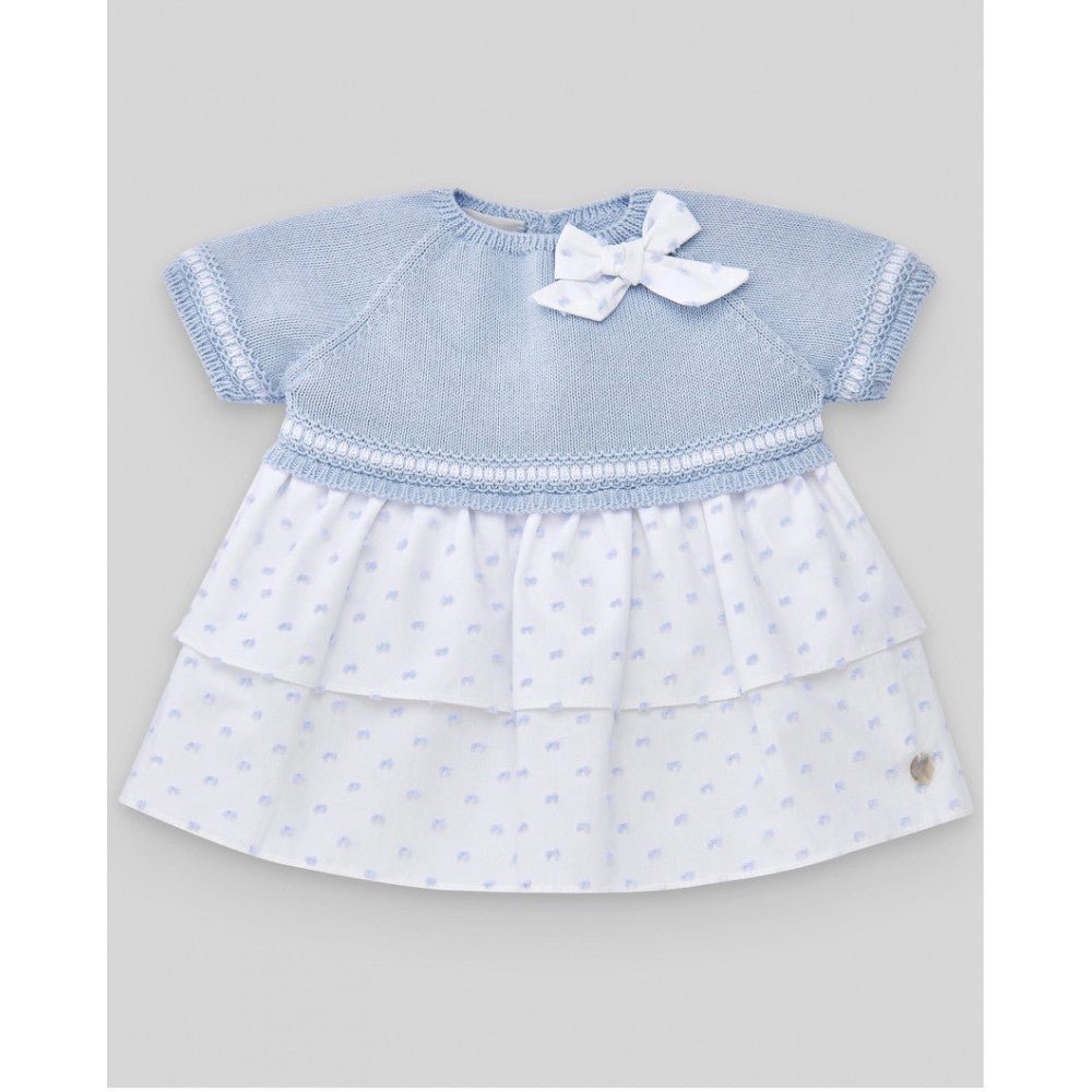 VESTITO BIANCO/AZZURRO PAZ - Angel Luxury
