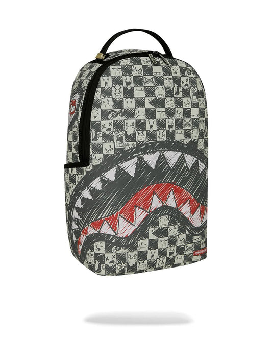 ZAINO EMOTE CHECK BACKPACK SPRAYGROUND - Angel Luxury