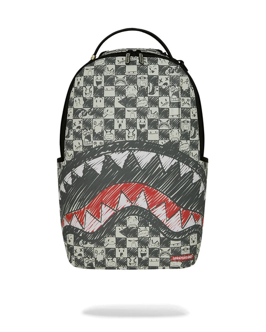 ZAINO EMOTE CHECK BACKPACK SPRAYGROUND - Angel Luxury