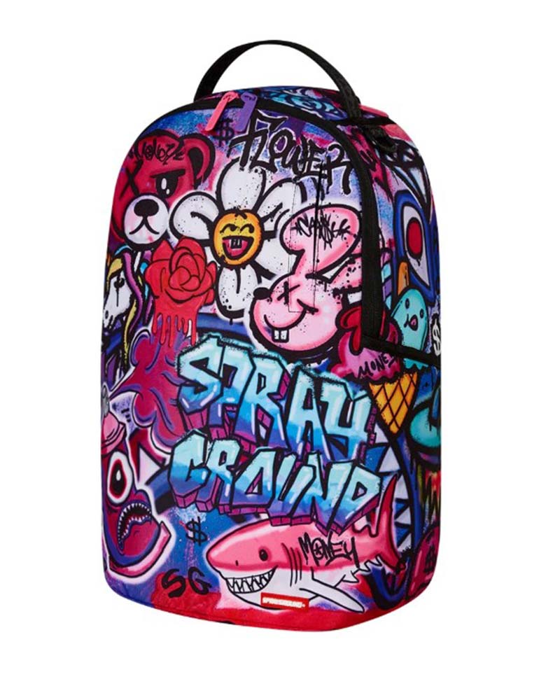 ZAINO GIRLY GRAFFITI PRINT DLXR SPRAYGROUND - Angel Luxury