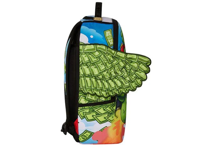 ZAINO MONEY BEAR WINGS DLX - WINGS SPRAYGROUND - Angel Luxury