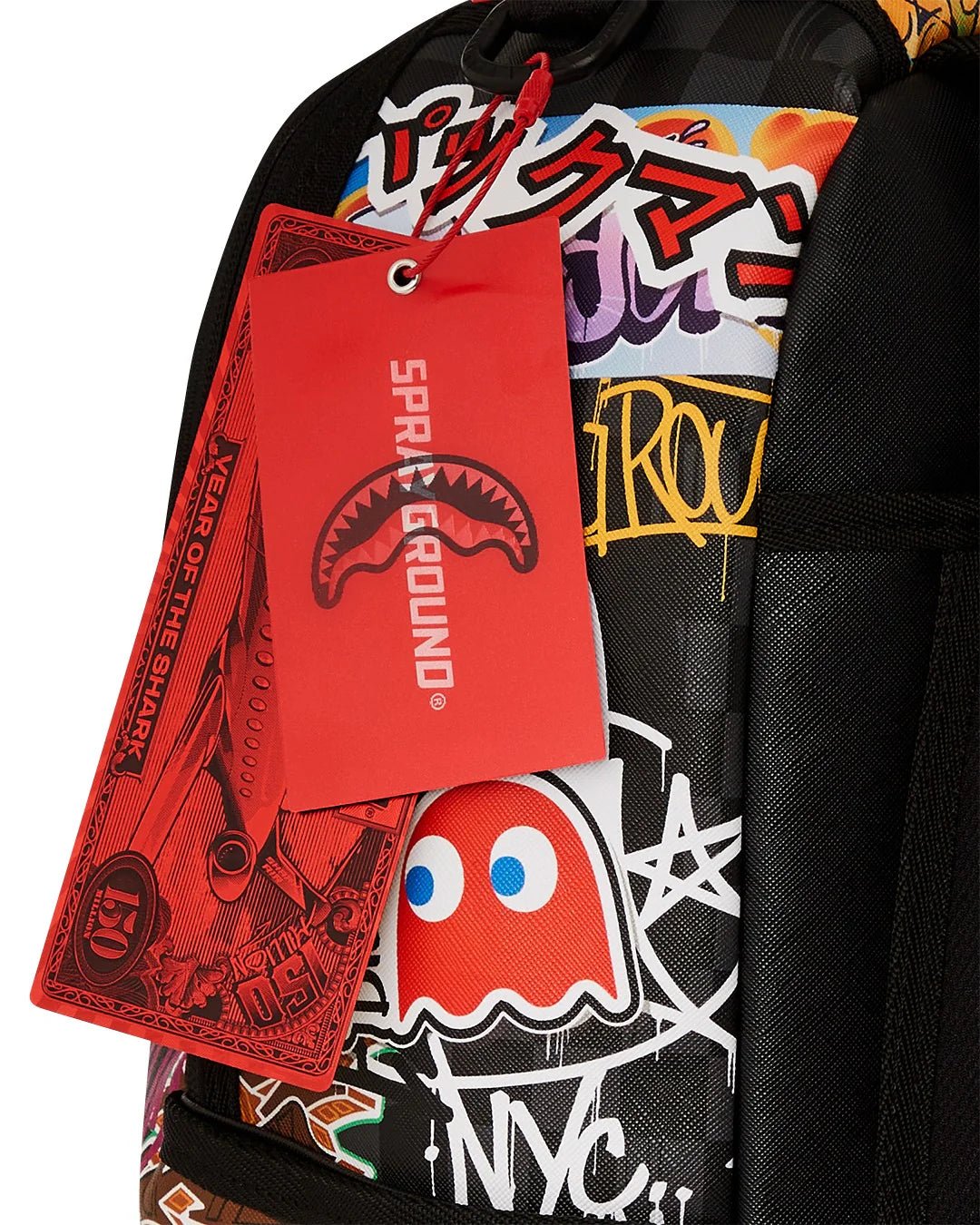 ZAINO PACMAN STICKERS DLXSV BACKPACK SPRAYGROUND - Angel Luxury