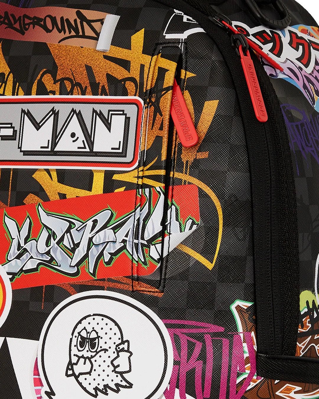 ZAINO PACMAN STICKERS DLXSV BACKPACK SPRAYGROUND - Angel Luxury