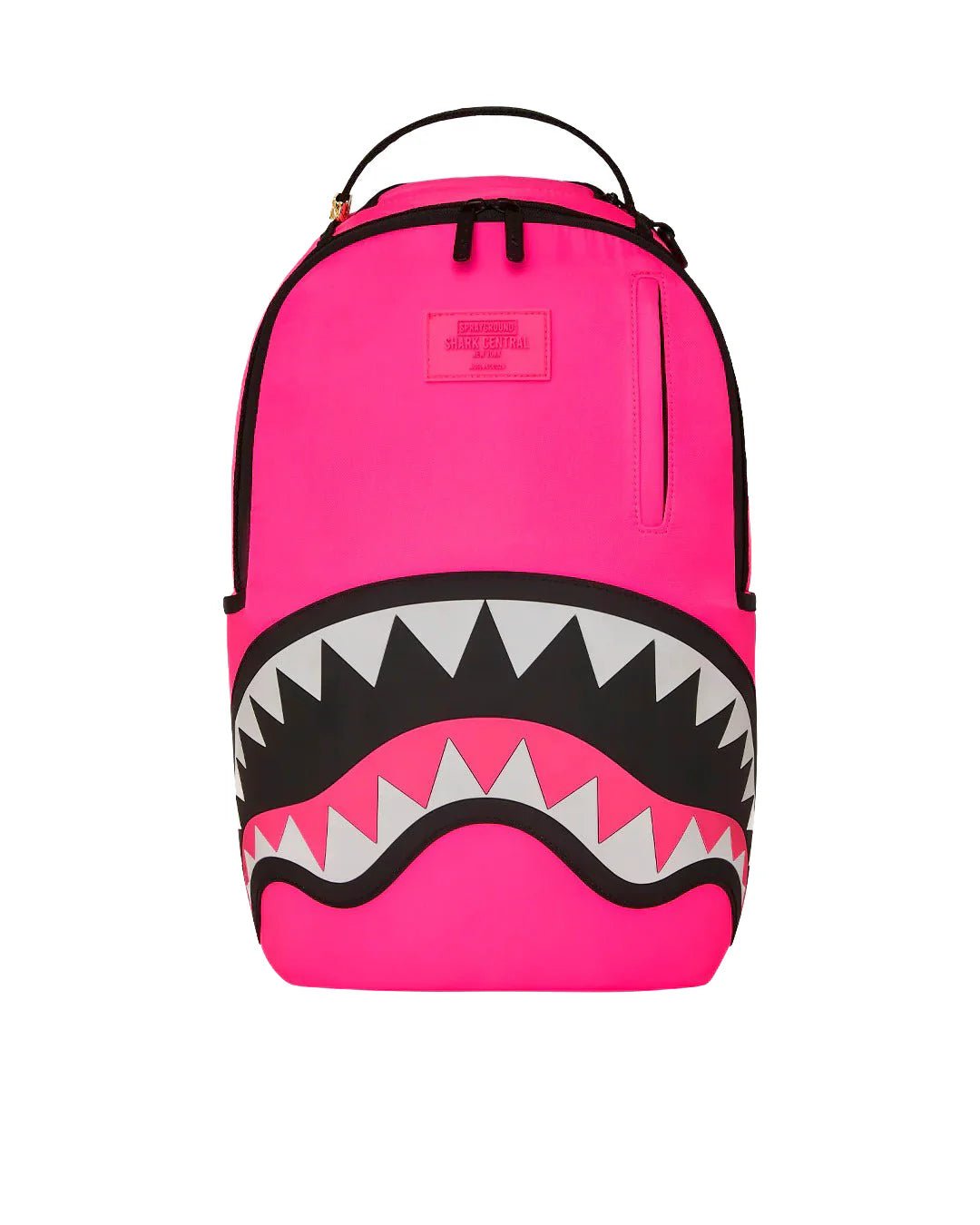 ZAINO SHARK CENTRAL NYLON HOT PINK SPRAYGROUND - Angel Luxury