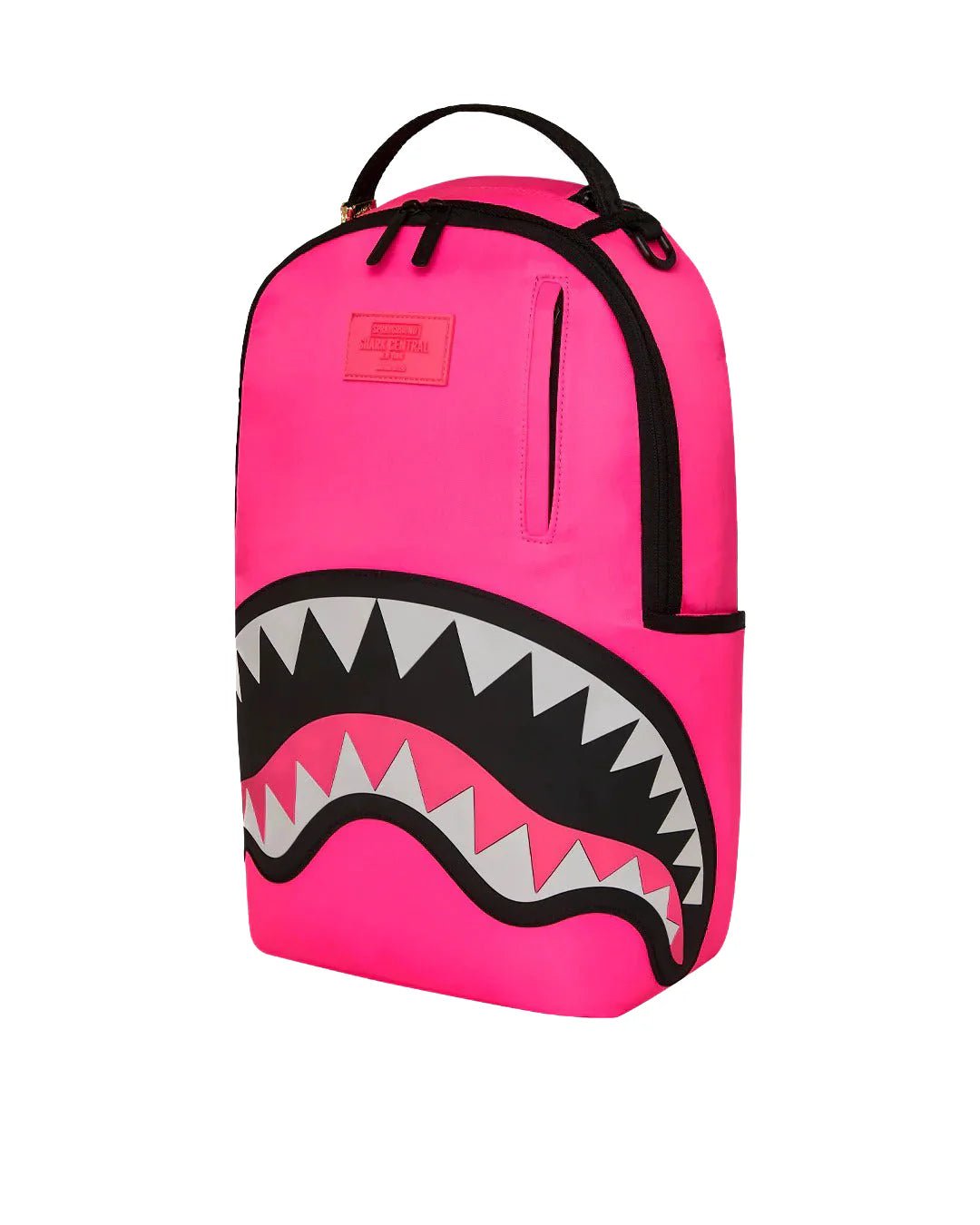 ZAINO SHARK CENTRAL NYLON HOT PINK SPRAYGROUND - Angel Luxury