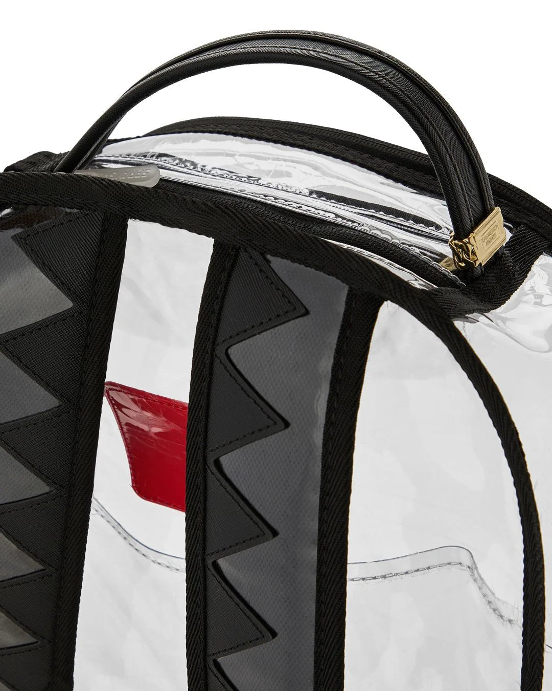 ZAINO TRASPARENTE CON GRAFFITI IN RILIEVO SPRAYGROUND - Angel Luxury