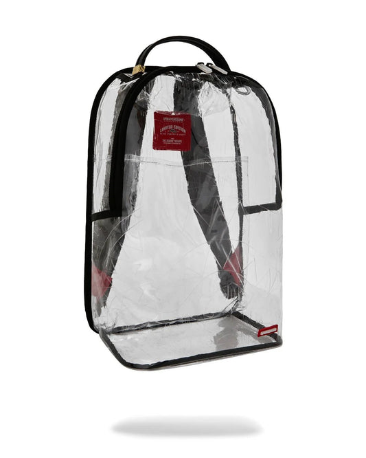 ZAINO TRASPARENTE CON GRAFFITI IN RILIEVO SPRAYGROUND - Angel Luxury