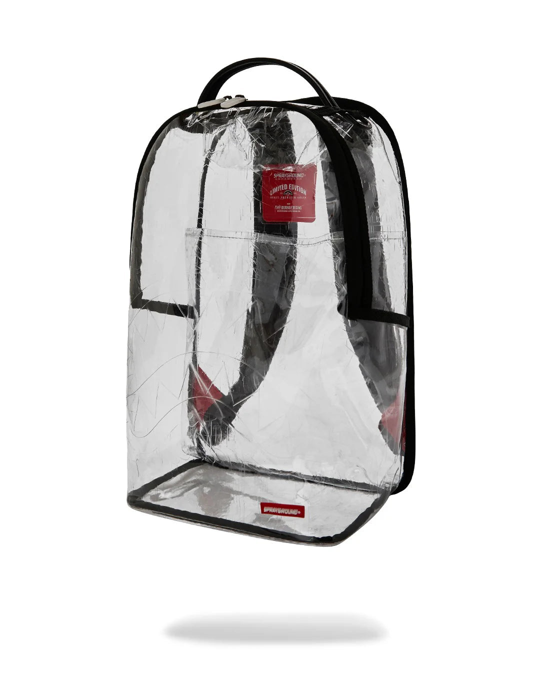 ZAINO TRASPARENTE CON GRAFFITI IN RILIEVO SPRAYGROUND - Angel Luxury