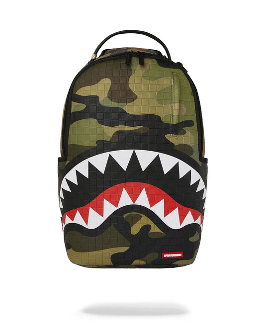 ZAINO WOODLAND CAMO CHECK BACKPACK SPRAYGROUND - Angel Luxury